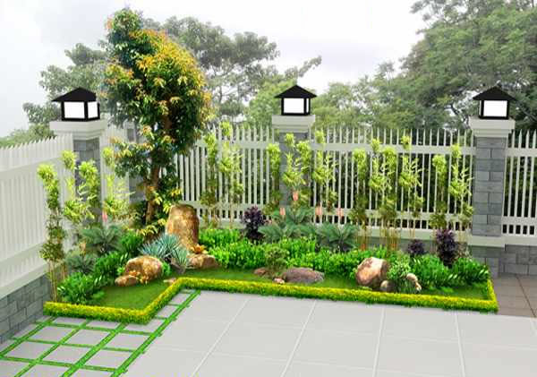 Thiết kế, thi công Hòn Non Bộ sân vườn tại TP Vinh Nghệ An