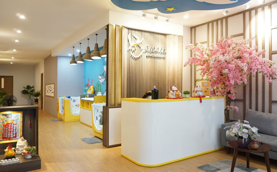 Thiết kế thi c&ocirc;ng nội thất Spa Vinh Nghệ An